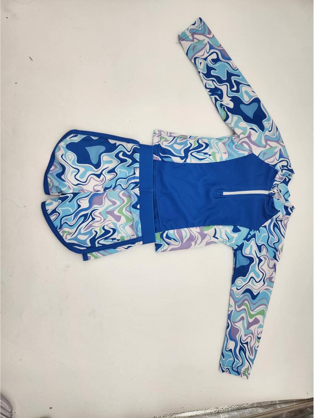Girls 2-Piece Rash Guard Swimsuit Set – Size 2T–3T